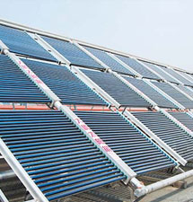山东华建铝业有限公司集中供水太阳能热水工程
